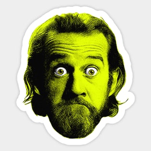 George Carlin /// Punksthetic Fan Artwork Sticker